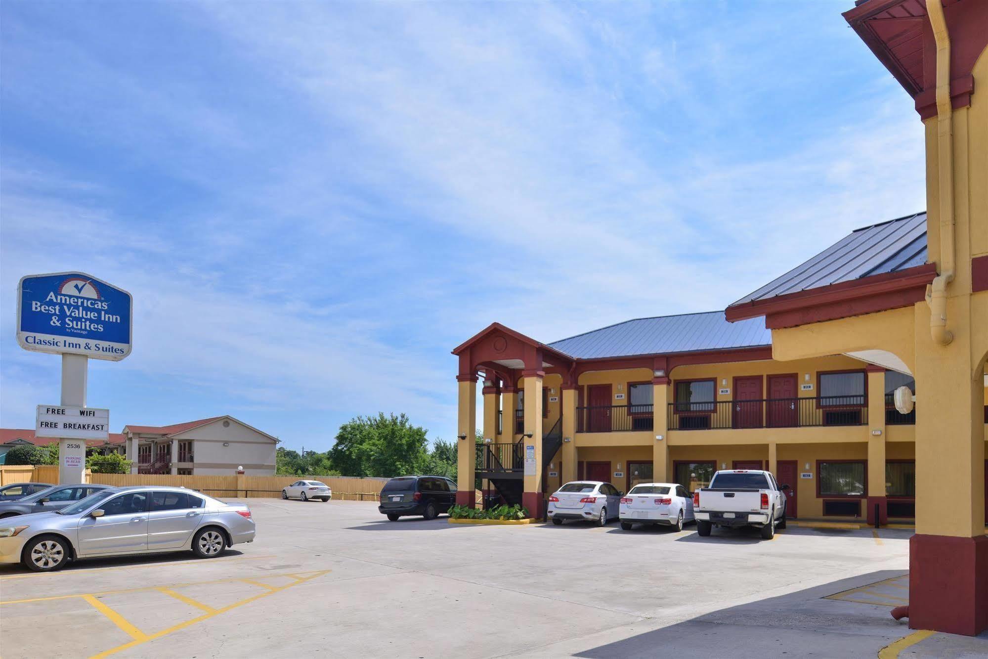 Americas Best Value Inn Downtown Houston Zewnętrze zdjęcie